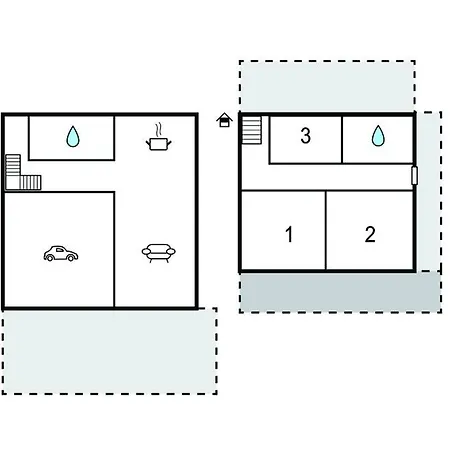 Дом отдыха 3 Bedroom Cozy In *